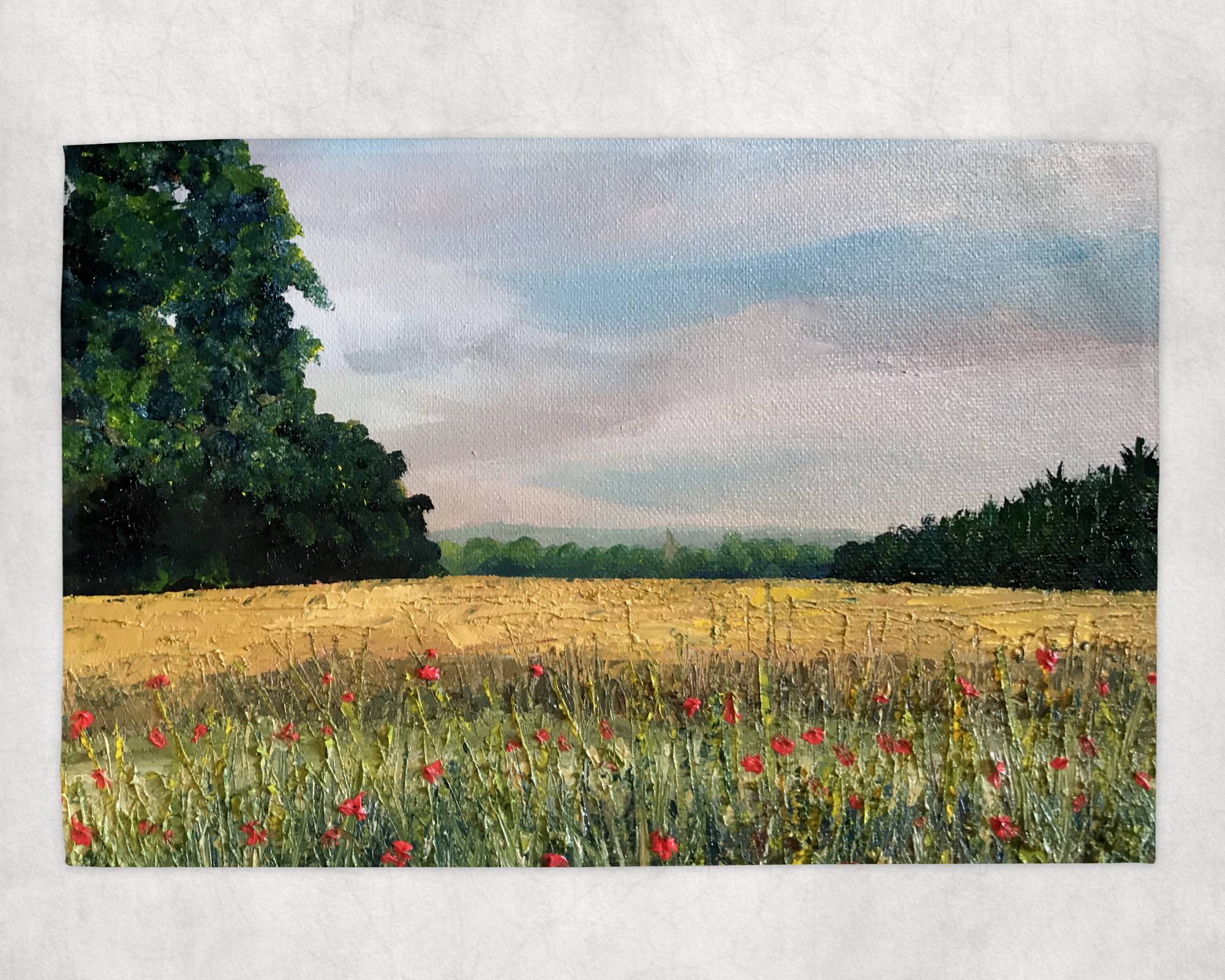 Towards Mortimer Tea Towel